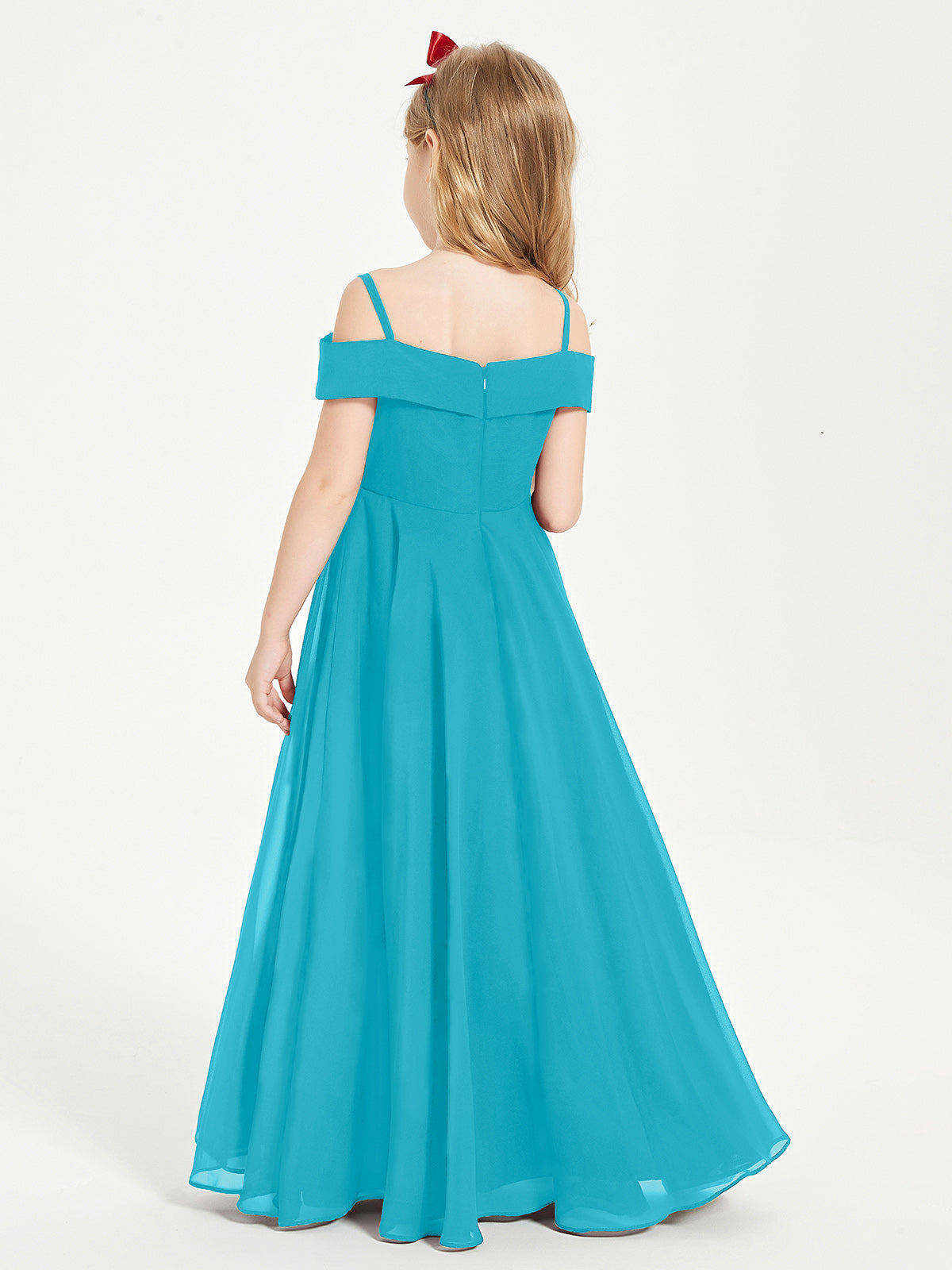 Off-the-Shoulder Dresses for Stylish Junior Bridesmaids Jade